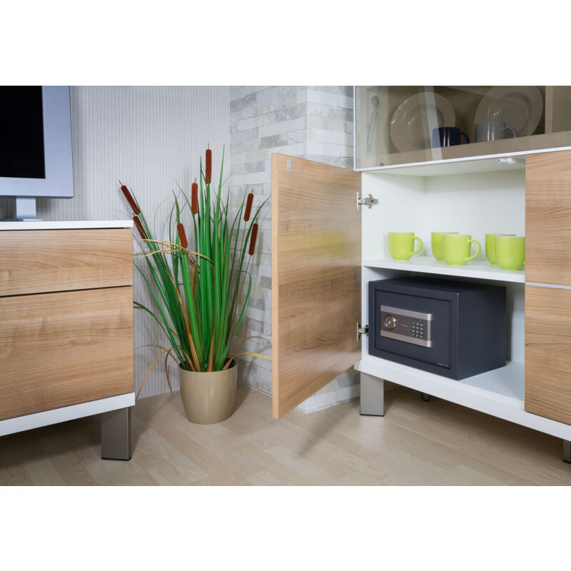 Cassaforte Da Muro Arregui 8L - Doppia Sicurezza Con Tastiera E Chiave - Incasso In Parete