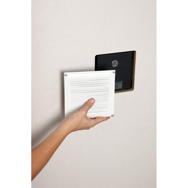 ARREGUI Cassaforte Nascosta Griglia Ventilazione - Incasso A Muro 20x20x13cm, 6L Per Oggetti Di Valore - Foto 11