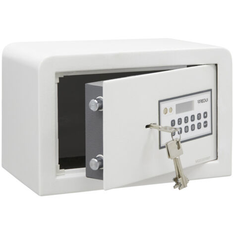 ARREGUI Magna Cassaforte da Armadio a Doppia Sicurezza, Cassetta di Sicurezza con Codice e Chiave, 20x31x20 cm, 8 L