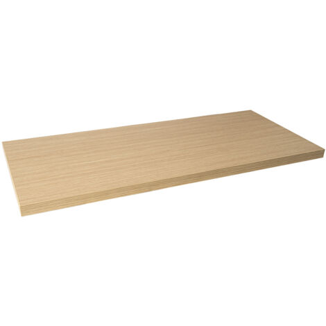 ARREGUI Basic CRA37-B Ripiano in legno per il mobile della raccolta differenziata ARREGUI Basic e ARREGUI Vario, con adesivo facile da attaccare, color quercia (1/5)