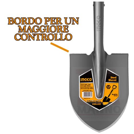 Rastrello da giardino 290mm Ingco