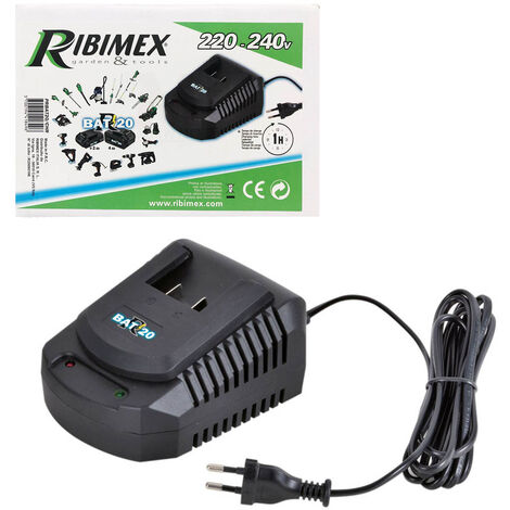Carica batterie rapido 20 v - Ribimex PRBAT20/CHR
