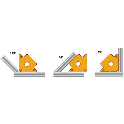 Set supporti magnetici per saldatura Posizionatori 4 pz - Ingco AMWH4001