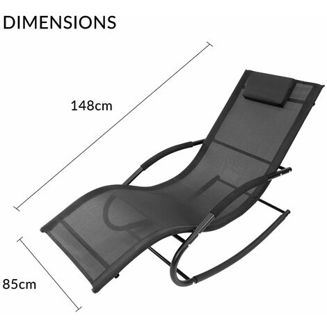 Moon rocker sun lounger hot sale