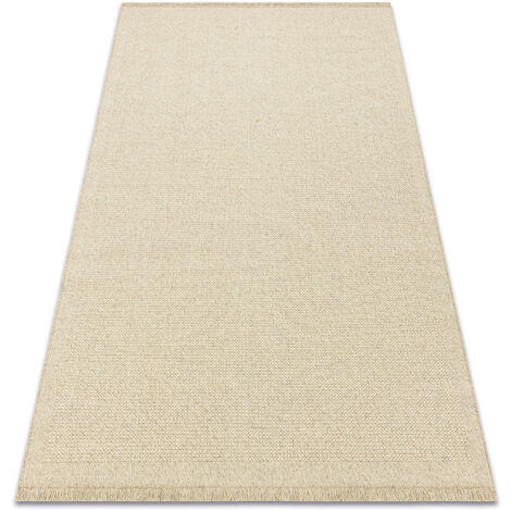 Tapis en laine VILLA 8986/69400 Plaine SIZAL, tissé à plat beige beige 80x150 cm (1/5)