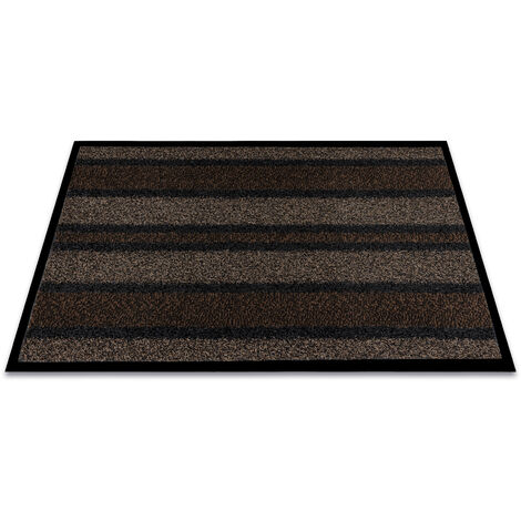 Doormate anti-deslizamento ARIZONA 401 exterior, interior em - castanho brown 40x60 cm (1/5)