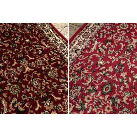 RUGSX Tapis de couloir ROYAL FB23 CADRE RECTANGLE beige crème 80cm 80x1000 cm - Tapis - Rue du