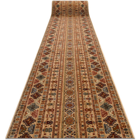 KESHAN tapis de couloir 7684/53555 oriental beige / terre cuite 90cm beige 90x200 cm (1/5)