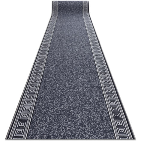 TAPIS DE COULOIR antidérapant GREK grec, antidérapant gris 110cm grey 110x560 cm (1/5)