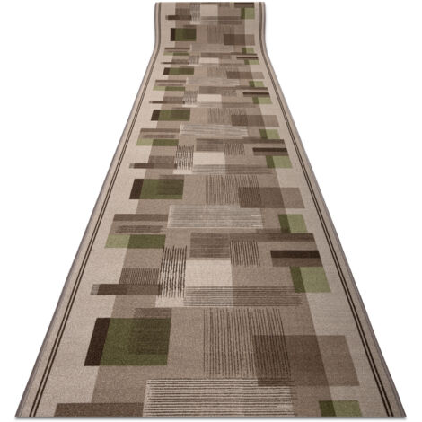 TAPIS DE COULOIR antidérapant LISTRA Géométrique, antidérapant beige 67cm beige 67x240 cm (1/5)