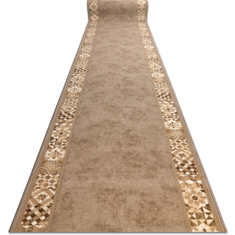 TAPIS DE COULOIR antidérapant MURCIA CARREAUX DE LISBONNE, Cadre, antidérapant beige 100cm beige 100x610 cm (1/5)