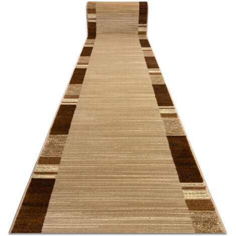 Tapis de couloir ROYAL FB23 CADRE RECTANGLE beige / crème 80cm beige 80x950 cm (1/5)