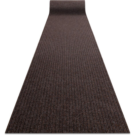 Paillasson antidérapant pour les mètres courants CEYLON extérieur, intérieur, sur caoutchouc - marron 0300 200cm brown 200x650 cm (1/5)