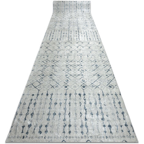 TAPIS DE COULOIR antidérapant LOTUS OASIS 43570 Boho beige lavable 80cm beige 80x100 cm (1/5)