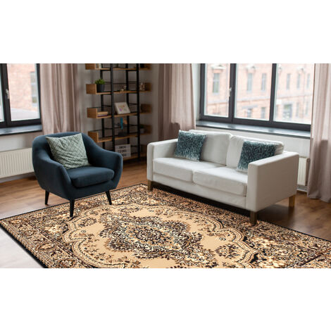 BCF Tapis Morad WIOSNA Ornement classique - beige beige 200x300 cm