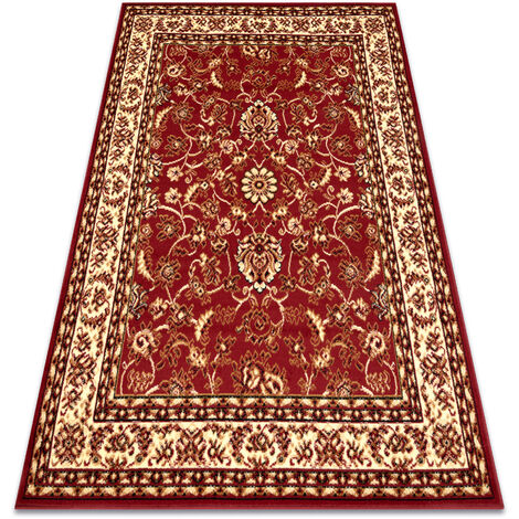 BCF Tapis Morad KLASYK classique - bordeaux red 60x110 cm (1/5)