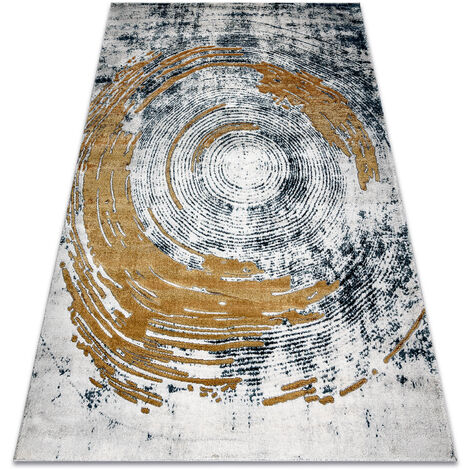 Tapis EMERALD exclusif 1024 glamour, élégant abstraction bleu / or blue 180x270 cm (1/5)