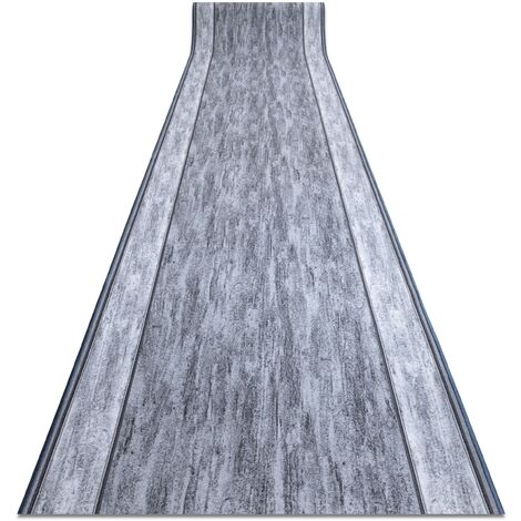 TAPIS DE COULOIR  antidérapant RAMA gris 80cm grey 80x200 cm (1/5)