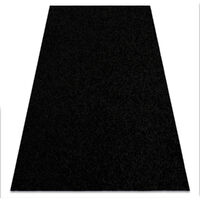 Rugsx – Moquette 250x300 cm en polypropylène noir – Épaisseur 10 mm – Confort et style pour intérieur moderne