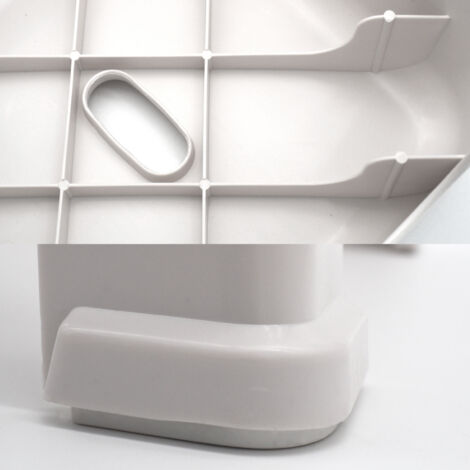 WITEN&NOCK Design Badhocker Duschhocker Sitzhocker Badezimme Dusche Wohnzimmer Stuhl aus Kunststoff Grün