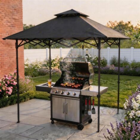 Verano Pop Up Folding BBQ Gazebo Outdoor Garden Marquee Tent With Carry Bag (1/5)