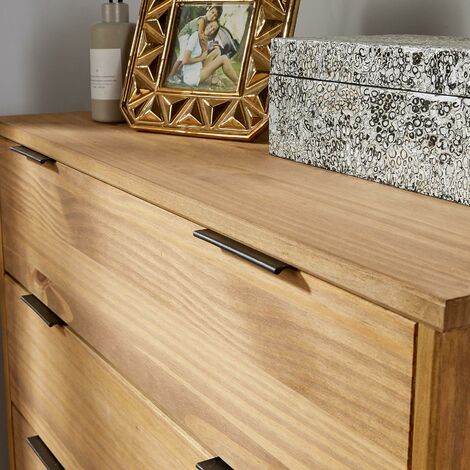 Home Source Acadia Chest of Drawers Cabinet Organiser Industrial