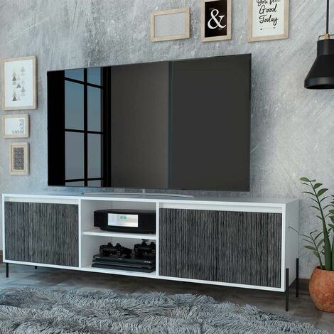 Tv unit cupboard store with doors