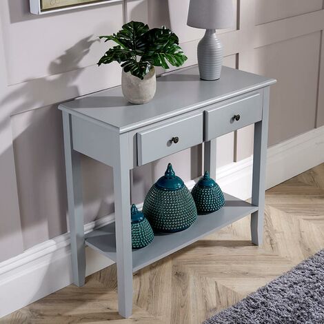 Tromso 2 drawer on sale console table