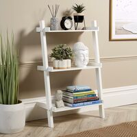 Ladder shelf deals on wall