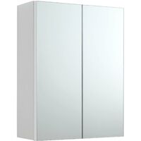 Moritz Mirrored Cupboard White