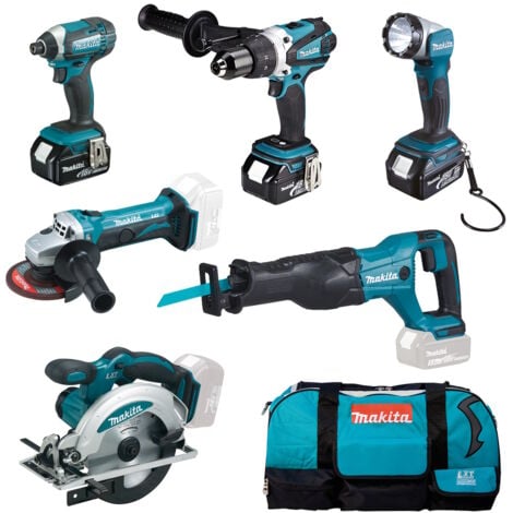 Makita DLX6046 Akku Spezialset 18V Li-Ion Lxt