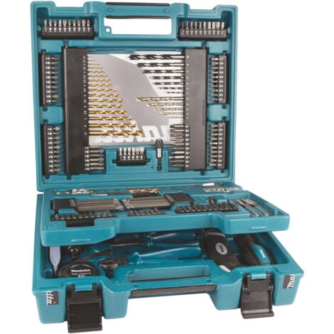 Makita D-37194 Bohr Schraub Bit Set 200 tlg.