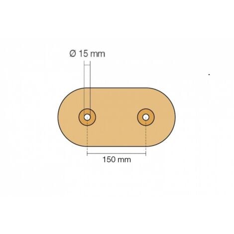 Collerettes d’étanchéité préfabriquées Schlüter-KERDI-MV Ø15 mm Tuyaux 22-40 mm