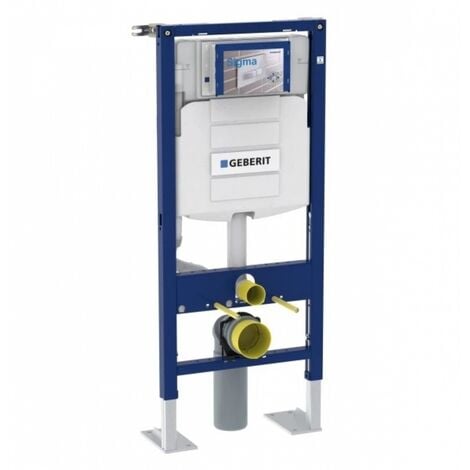 Pack Geberit UP320 + Cuvette PMR + Plaque Sigma Blanc