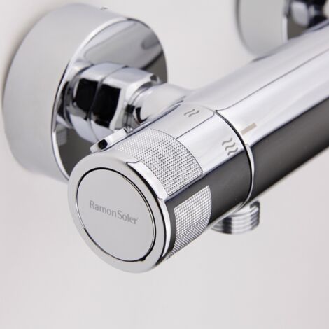 Mitigeur thermostatique de douche avec sécurité anti-brûlure - ENTARO