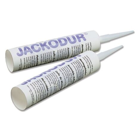 Jackon Insulation – Colle de montage JACKODUR pour panneaux JACKOBOARD – Colle polyuréthane sans solvant – Durcissement rapide – 10 mètres linéaires par cartouche (1/4)