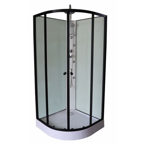 Cabine 1/4 de rond INDUSTRY ROUND 2.0 - 90cm