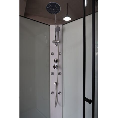Cabine 1/4 de rond INDUSTRY ROUND 2.0 - 90cm