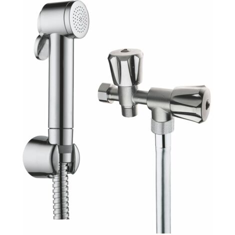 Douchette de WC avec fixation directe sur le réservoir (1/6)
