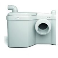 Watermatic – Broyeur WC 2 entrées 470W – Raccordement 1 WC + 1 lave-mains – Diamètre d'entrée 100 mm – Compact et silencieux