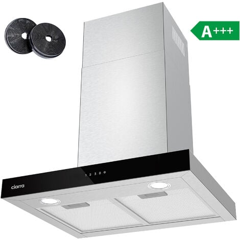 CIARRA 4 Speeds Class A++ 650m3/h Touch Control Chimney Cooker Hood 60cm -CBCS6102 - Stainless Steel