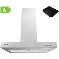 CIARRA 60cm Wall Mount Cooker Hood with 3-speed Extraction-125SS60 - Stainless Steel