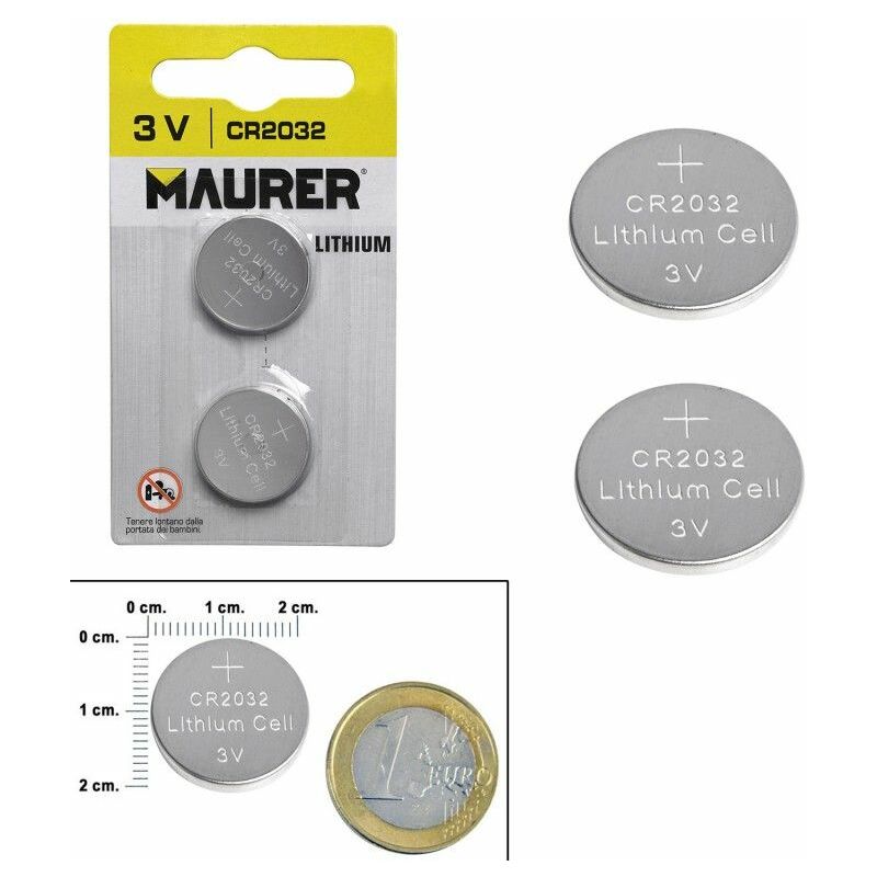 Piles bouton au lithium Murata CR2032 (x5)