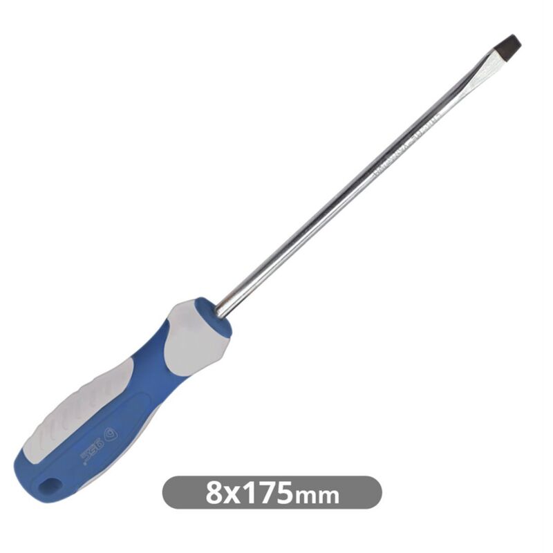 Tournevis Plat Isolé 8000 Volts Chrome-vana - Fabriqué En Allemagne - Occasion/neuf - Très Bon état