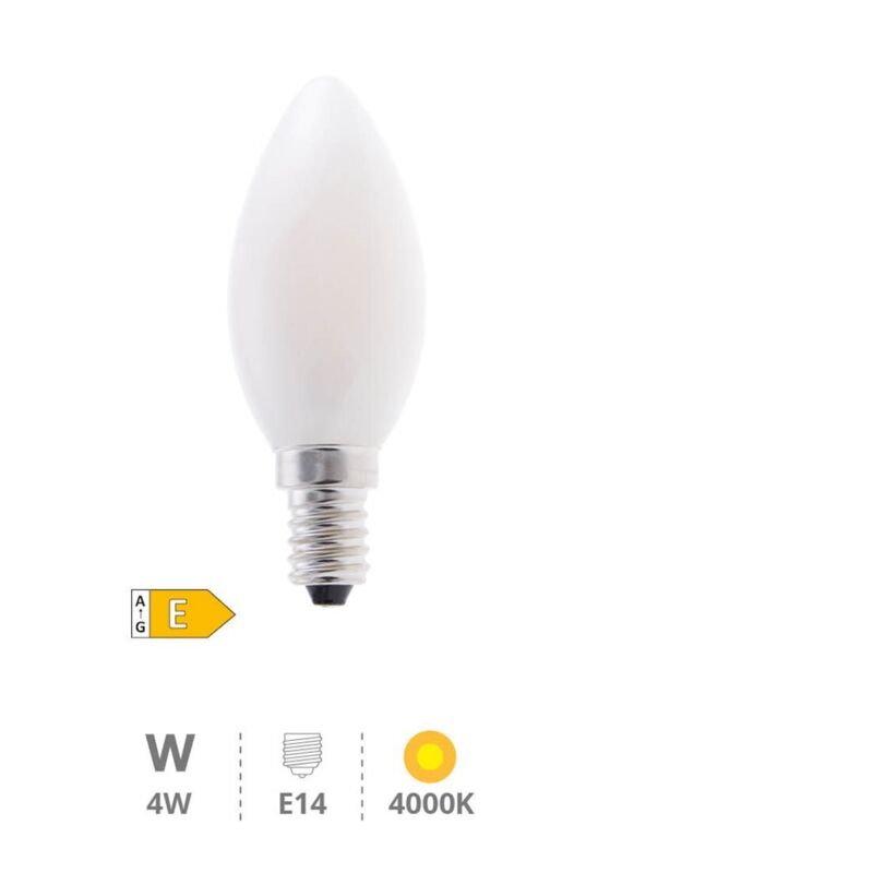 AutoSwan 10 Ampoules LED Bougie Rouge E14 Dimmable - Lampe Économiseur D'Énergie Décorative