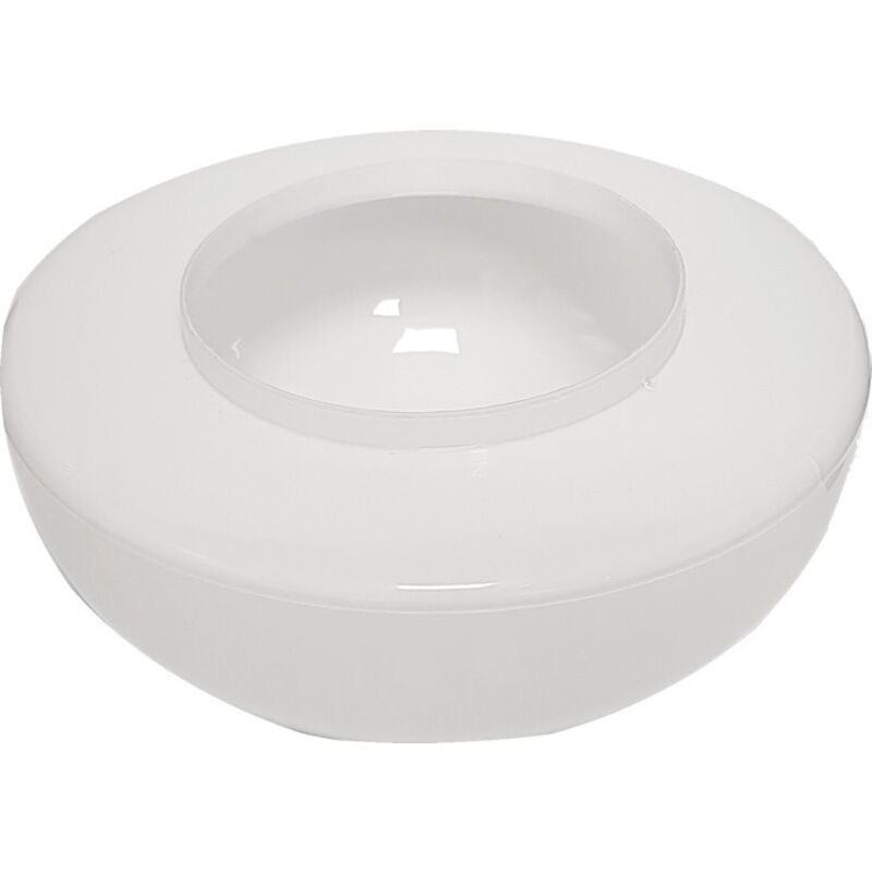Rocaille En Verre Ronde Blanche Intérieur 2,3mm 10/0 - 500g
