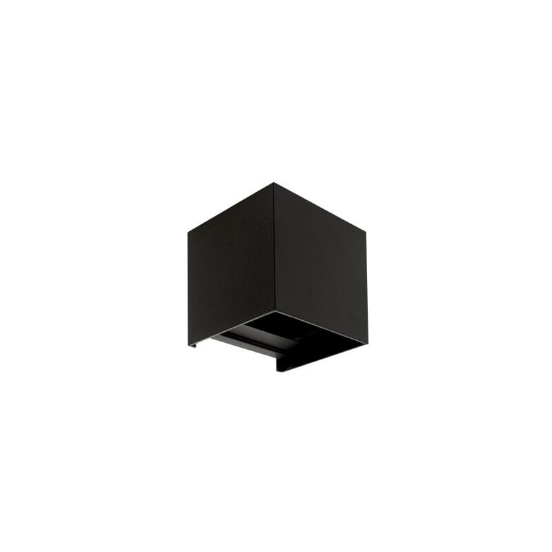 Applique extérieure IP65 hibou 4000k noire