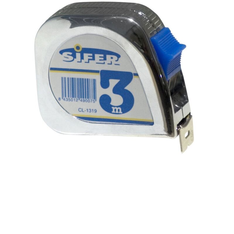 Mètre à Ruban 3 Freins Metrica 3 M - Ruban Mesureur 16 Mm Classe II