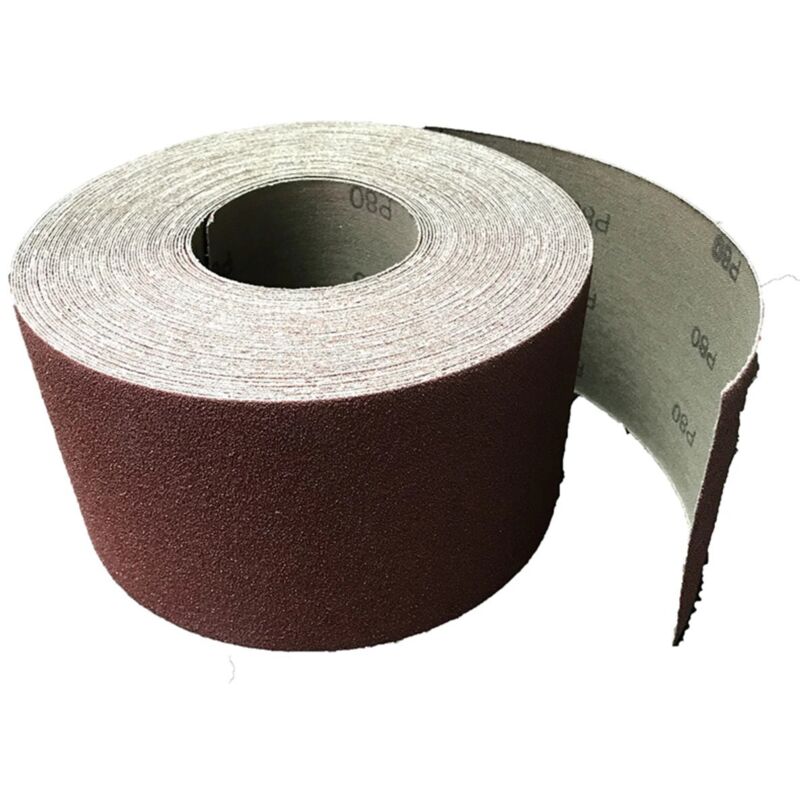 Rouleau De Papier De Verre 120 Mm X 25 M - Grain P280 - Pour Ponçage Manuel Ou Sur Machine
