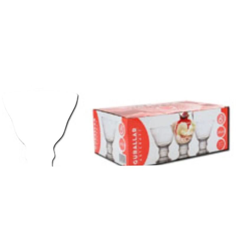 Lot De 6 Coupes à Glace Vintage En Inox 18/10 – Made In France